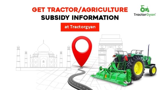Tractor Subsidy in India image
