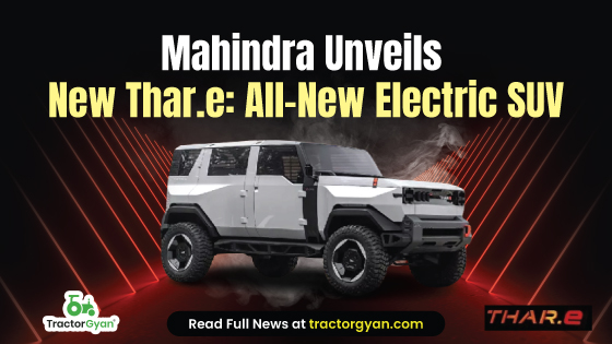 Mahindra Unveils New Thar.e: All-New Electric SUV image