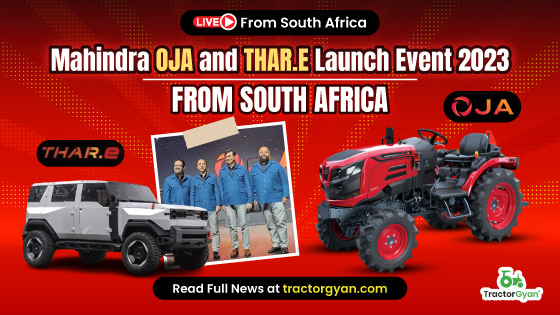 Mahindra Oja Tractors and Car Launch Event 2023 from South Africa - Tractorgyan