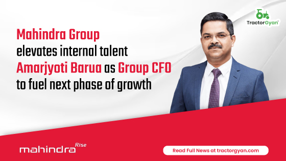 Mahindra Group elevates internal talent Amarjyoti Barua as Group CFO to fuel next phase of growth image