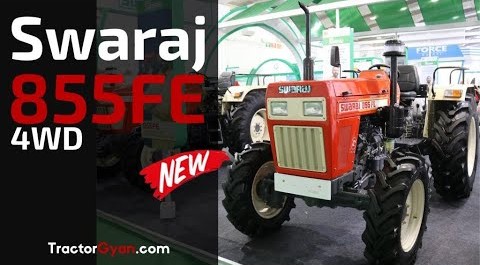 New Swaraj 855 FE 4WD Tractor Agri Intex Video | Tractor Gyan
