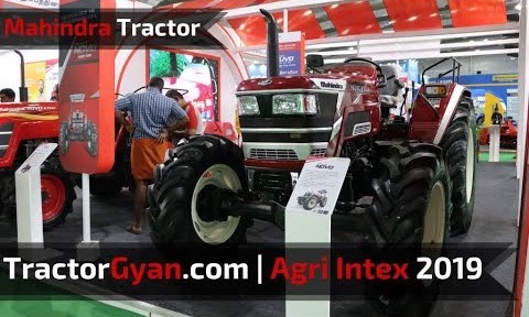 Mahindra Novo 755 DI 4WD Tractor at Agri Intex Codissia, Coimbatore India Video | Tractor Gyan