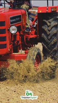 Monsoon Vibes with Mahindra 275 Tractor - Time for Some Fun in Water! Video | Tractor Gyan
