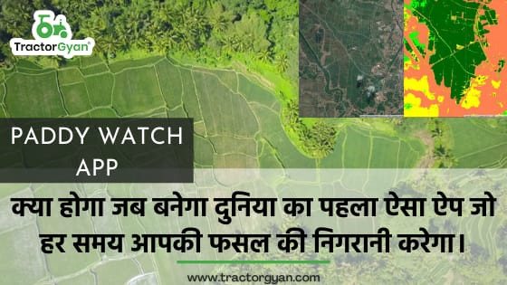 पेडी वॉच ऐप: क्या होगा जब बनेगा दुनिया का पहला ऐसा ऐप जो हर समय आपकी फसल की निगरानी करेगा।